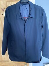 Men navy raincoat for sale  UK