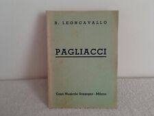 Pagliacci ruggero leoncavallo usato  Acquasparta