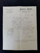 Carta intestata villanova usato  Italia