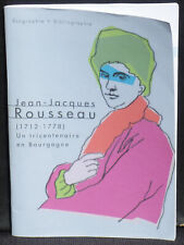 Rousseau tricentenaire bourgog d'occasion  Ingwiller