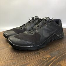 Used, Nike Metcon 2 Flywire Mens Size 11 Black Athletic Training Shoes Sneakers for sale  Shipping to South Africa