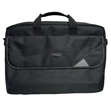 Bolsa para laptop Targus preta leve 2 compartimentos 2 alças de ombro, usado comprar usado  Enviando para Brazil