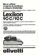 Olivetti lexikon 90c usato  Castelfidardo