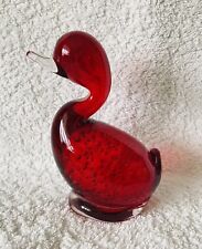 Whitefriars glass duck for sale  SUDBURY