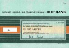 Berliner handelsbank frankfurt gebraucht kaufen  Bayreuth