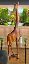 holz figur giraffe gebraucht kaufen  Karben