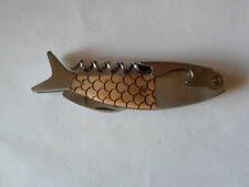 Fancy fish corkscrew for sale  Acton