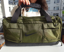 NIKE VAPOR POWER Unisex FITNESS Sports Travel Bag XXL Bag Textile Olive-Green New for sale  Shipping to South Africa