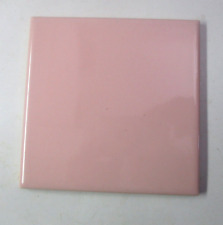 Usado, Azulejos de pared de cerámica Atco EE. UU. 4-3/8" de brillo cuadrado rosa 1 rosa 1950 retro de colección segunda mano  Embacar hacia Argentina