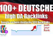 100 + backlinks alemanes construcción manual de enlaces High DA dofollow SEO segunda mano  Embacar hacia Argentina