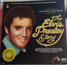 The Elvis Presley Story edição limitada de colecionador conjunto de caixa de discos de vinil 1977 comprar usado  Enviando para Brazil