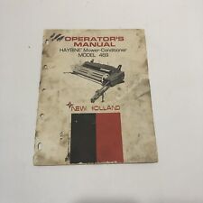Vintage operator manual for sale  Cornell
