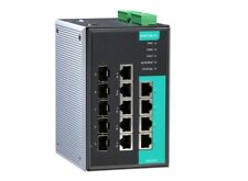 Used, EDS-G509 MOXA Gigabit Ethernet Switch EDS-G509-T Fiber Optic Port EDSG509 for sale  Shipping to South Africa