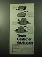 1969 gestetner duplicator for sale  Madison Heights