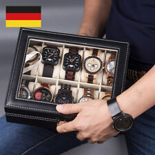Uhrenkoffer uhrenbox leder gebraucht kaufen  Berlin