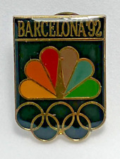 PIN BARCELONA JUEGOS OLÍMPICOS 1992 (LOGOTIPO NBC) segunda mano  Embacar hacia Argentina