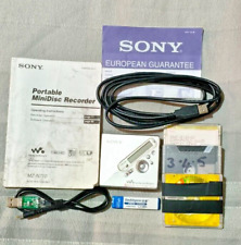 Sony minidisc silver for sale  Shipping to Ireland