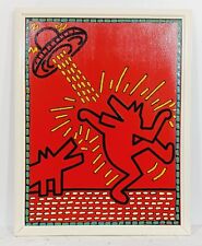 Used, KEITH HARING ACRYLIC ON CANVAS DATED 1982 WITH FRAME IN GOOD CONDITION for sale  Shipping to South Africa