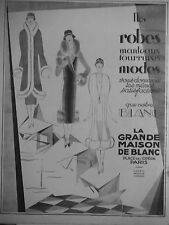 Publicité 1925 grande d'occasion  Longueil-Sainte-Marie