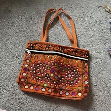 Womens orange bag for sale  LEICESTER