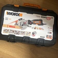 Worx  710W Worxsaw WX427 XL Compact Circular Saw, 7 Blades & Case CustomerReturn for sale  Shipping to South Africa