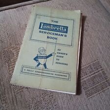 Lambretta serviceman book for sale  ROMNEY MARSH