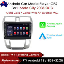 9” CarPlay Android 13 Auto carro estéreo GPS unidade principal para Honda City 2008-2013 comprar usado  Enviando para Brazil