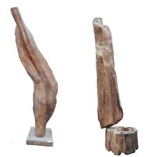 Abstract art Carved Wooden Sculpture lot  for sale  Shipping to South Africa