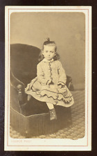Fourié CDV in Bordeaux - A child poses - vintage albumen print c.1868/70 for sale  Shipping to South Africa