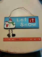 sign wood snow let for sale  Alexandria