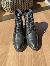 Genuine leather boots for sale  LONDON