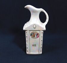 Antique Mepoco Ware Pearlescent Porcelain Oil Cruet Germany 8.25 In. for sale  Shipping to South Africa