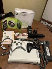 Microsoft Xbox 360 20 GB Console Bundle Kinect 2 Controllers Tested W/ Box, used for sale  Shipping to South Africa