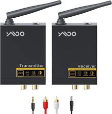 Receptor transmissor de áudio sem fio YMOO 2.4Ghz caixa aberta, áudio HiFi 192kHz/24bit, usado comprar usado  Enviando para Brazil