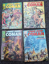Lote a Granel Savage Sword of Conan Marvel Curtis revista 4 edições #35 #36 #37 #38, usado comprar usado  Enviando para Brazil