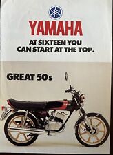 Yamaha great brochure for sale  LONDON