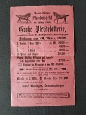 Antik plakat pferdemarkt gebraucht kaufen  Schwerin