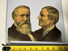 Rare 1888 Pair Campaign Jugate Benjamin Harrison Grover Cleveland for sale  Shipping to South Africa