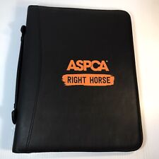 Organizador de cartera de portátil negro ""caballo derecho"" ASPCA 13x10 cremallera completa segunda mano  Embacar hacia Argentina