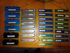 LOT OF 31 4GB DDR3 Desktop Memory Mixed Speed/Brand CORSAIR HYPERX, used for sale  Shipping to South Africa