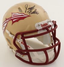 Mini Casco Seminole del Estado de Florida firmado por Jimbo Fisher (PSA de autenticidad) 2013 campeón de la NCAA segunda mano  Embacar hacia Argentina