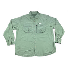 Gander Mountain Fishing Shirt Adult 2XL XXL Green Guide Series Vented Fisherman for sale  Shipping to South Africa