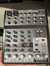 Behringer Xenyx 802 Mixing Console 8 Channel - TESTED for sale  Shipping to South Africa