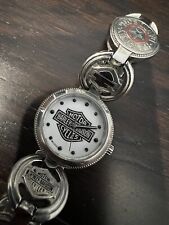 Relógio feminino estilista Harley-Davidson Bulova pulseira de aço inoxidável berloque comprar usado  Enviando para Brazil