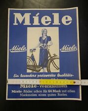 Miele fahrrad prospekt gebraucht kaufen  Wörth am Rhein