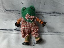 Vtg felt frog for sale  Arab