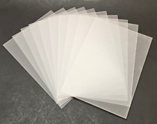 10 folhas de acrílico transparente 2 x 5 x 0,04 moldura de substituição 'vidro' artesanato... comprar usado  Enviando para Brazil