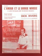 Dick rivers chansons d'occasion  Roye