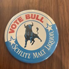 Vintage bull schlitz for sale  Brighton