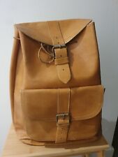 Vintage tan leather for sale  UK